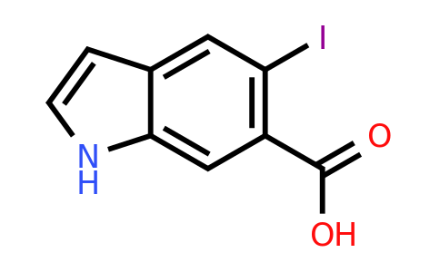 CAS 1227266-83-2 | 5-iodo-1H-indole-6-carboxylic acid