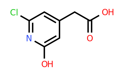 CAS 1227592-92-8 | (2-Chloro-6-hydroxypyridin-4-YL)acetic acid