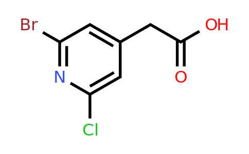 CAS 1227593-06-7 | (2-Bromo-6-chloropyridin-4-YL)acetic acid