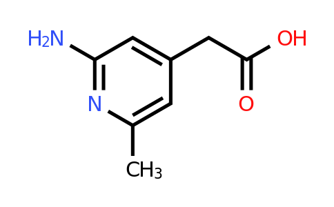 CAS 1227603-28-2 | (2-Amino-6-methylpyridin-4-YL)acetic acid