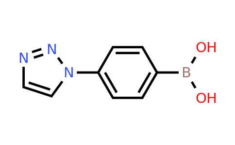CAS 1228182-97-5 | 4-(1H-1,2,3-Triazol-1-YL)phenylboronic acid