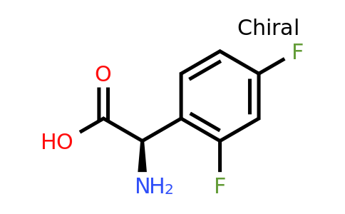 CAS 1228557-54-7 | (2R)-2-Amino-2-(2,4-difluorophenyl)acetic acid