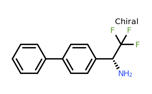CAS 1228561-53-2 | (1R)-2,2,2-Trifluoro-1-(4-phenylphenyl)ethylamine