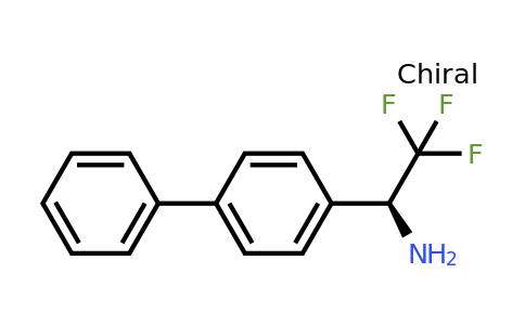 CAS 1228568-45-3 | (1S)-2,2,2-Trifluoro-1-(4-phenylphenyl)ethylamine