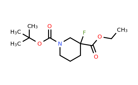 CAS 1228631-45-5 | Ethyl 1-BOC-3-fluoropiperidine-3-carboxylate