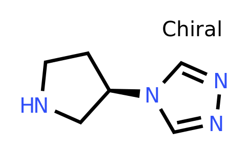 CAS 1234191-65-1 | (R)-4-(Pyrrolidin-3-YL)-4H-1,2,4-triazole
