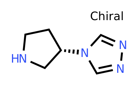 CAS 1234191-68-4 | (S)-4-(Pyrrolidin-3-YL)-4H-1,2,4-triazole