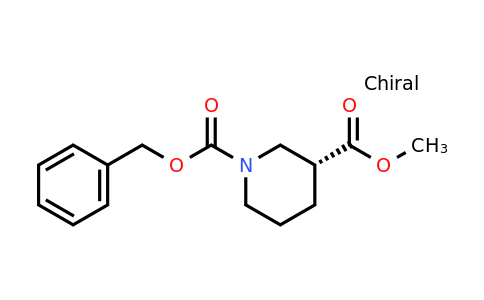 CAS 1234576-85-2 | (R)-Methyl 1-cbz-piperidine-3-carboxylate