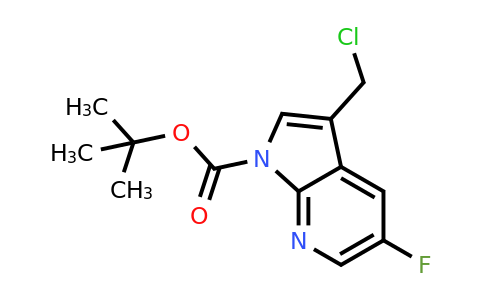 CAS 1234615-73-6 | 1-BOC-5-Fluoro-3-(chloromethyl)-7-azaindole