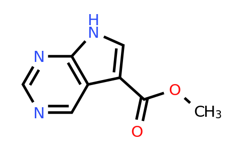 CAS 1234615-76-9 | methyl 7H-pyrrolo[2,3-d]pyrimidine-5-carboxylate
