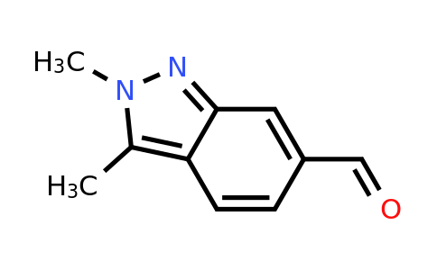 2,3-dimethyl-2H-indazole-6-carbaldehyde