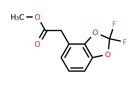 CAS 1234616-03-5 | (2,2-Difluoro-benzo[1,3]dioxol-4-YL)-acetic acid methyl ester