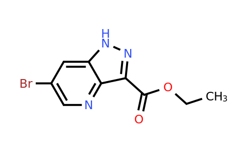 CAS 1234616-05-7 | ethyl 6-bromo-1H-pyrazolo[4,3-b]pyridine-3-carboxylate
