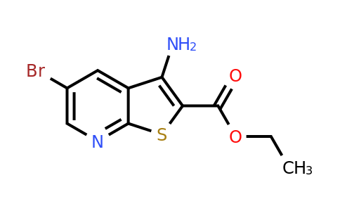 CAS 1234616-31-9 | ethyl 3-amino-5-bromothieno[2,3-b]pyridine-2-carboxylate