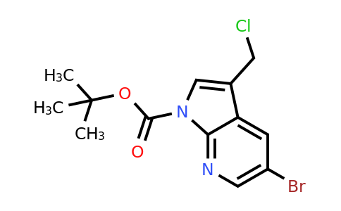 CAS 1234616-42-2 | 1-BOC-5-Bromo-3-(chloromethyl)-7-azaindole