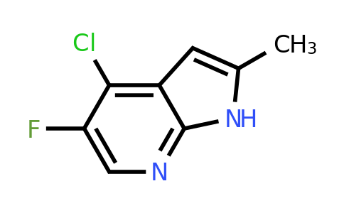 CAS 1234616-49-9 | 4-Chloro-5-fluoro-2-methyl-7-azaindole