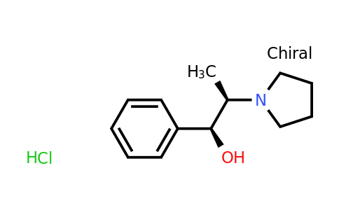 CAS 123620-80-4 | (1S,2R)-1-Phenyl-2-pyrrolidin-1-YL-propan-1-OL hydrochloride