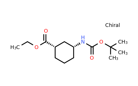 CAS 1240164-14-0 | cis-3-tert-Butoxycarbonylamino-cyclohexanecarboxylic acid ethyl ester