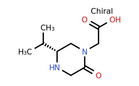 CAS 1240582-30-2 | ((R)-5-Isopropyl-2-oxo-piperazin-1-YL)-acetic acid