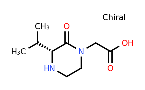 CAS 1240583-00-9 | ((R)-3-Isopropyl-2-oxo-piperazin-1-YL)-acetic acid