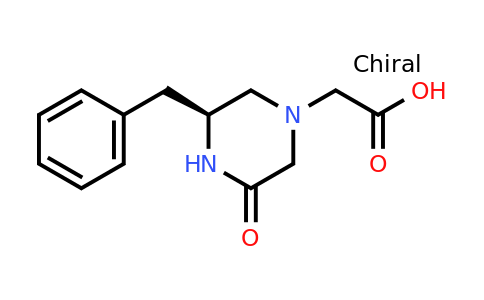CAS 1240584-66-0 | ((S)-3-Benzyl-5-oxo-piperazin-1-YL)-acetic acid