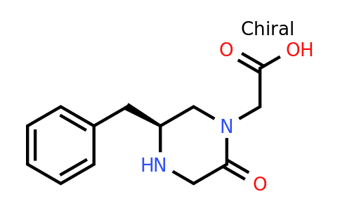 CAS 1240586-78-0 | ((S)-5-Benzyl-2-oxo-piperazin-1-YL)-acetic acid