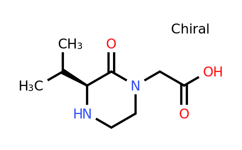 CAS 1240587-96-5 | ((S)-3-Isopropyl-2-oxo-piperazin-1-YL)-acetic acid