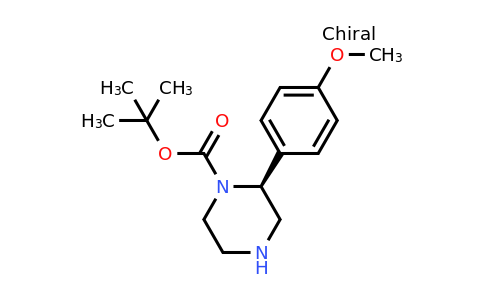 CAS 1240589-84-7 | (S)-2-(4-Methoxy-phenyl)-piperazine-1-carboxylic acid tert-butyl ester