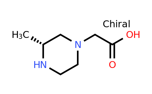 CAS 1240590-49-1 | ((R)-3-Methyl-piperazin-1-YL)-acetic acid