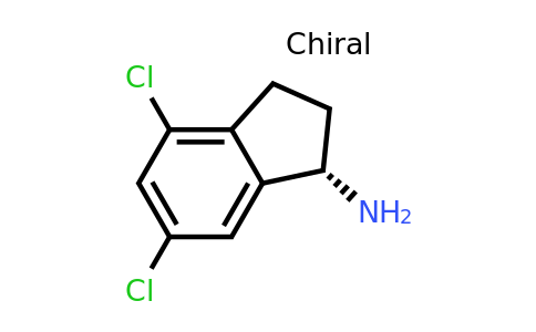 CAS 1241680-66-9 | (1S)-4,6-Dichloro-2,3-dihydro-1H-inden-1-amine