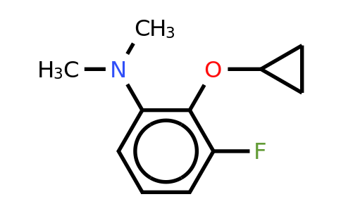 CAS 1243281-57-3 | 2-Cyclopropoxy-3-fluoro-N,n-dimethylaniline