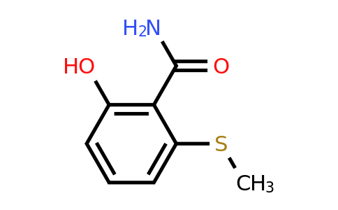 CAS 1243283-05-7 | 2-Hydroxy-6-(methylsulfanyl)benzamide
