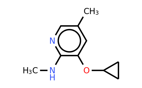 CAS 1243316-22-4 | 3-Cyclopropoxy-N,5-dimethylpyridin-2-amine