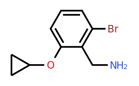 CAS 1243322-78-2 | (2-Bromo-6-cyclopropoxyphenyl)methanamine