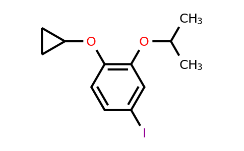 CAS 1243328-65-5 | 1-Cyclopropoxy-4-iodo-2-isopropoxybenzene