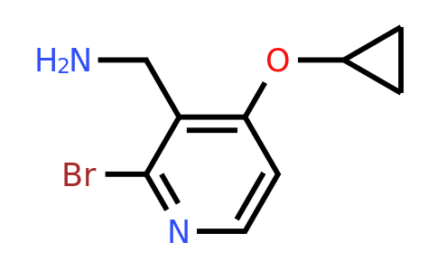 CAS 1243329-28-3 | (2-Bromo-4-cyclopropoxypyridin-3-YL)methanamine