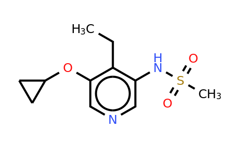CAS 1243344-21-9 | N-(5-cyclopropoxy-4-ethylpyridin-3-YL)methanesulfonamide