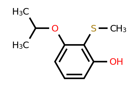 CAS 1243345-97-2 | 2-(Methylsulfanyl)-3-(propan-2-yloxy)phenol