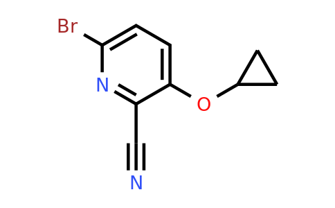 CAS 1243353-04-9 | 6-Bromo-3-cyclopropoxypicolinonitrile