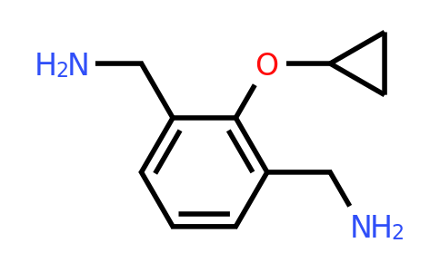 CAS 1243358-64-6 | (2-Cyclopropoxy-1,3-phenylene)dimethanamine