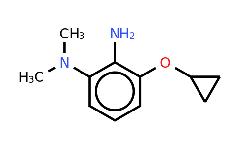 CAS 1243363-14-5 | 3-Cyclopropoxy-1-N,1-N-dimethylbenzene-1,2-diamine
