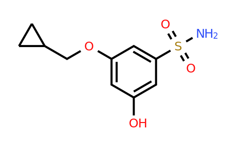 CAS 1243367-47-6 | 3-(Cyclopropylmethoxy)-5-hydroxybenzenesulfonamide