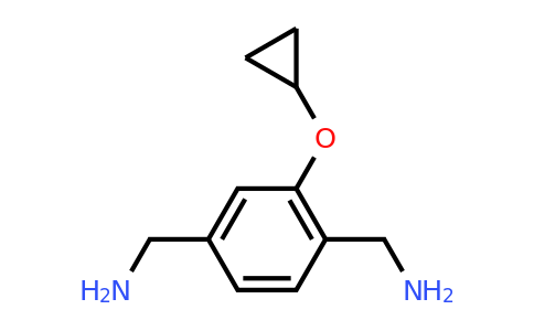 CAS 1243367-93-2 | (2-Cyclopropoxy-1,4-phenylene)dimethanamine