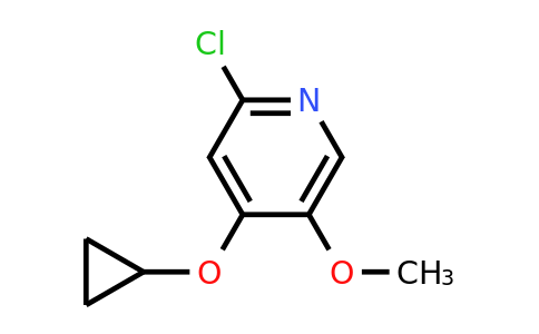 CAS 1243370-48-0 | 2-Chloro-4-cyclopropoxy-5-methoxypyridine