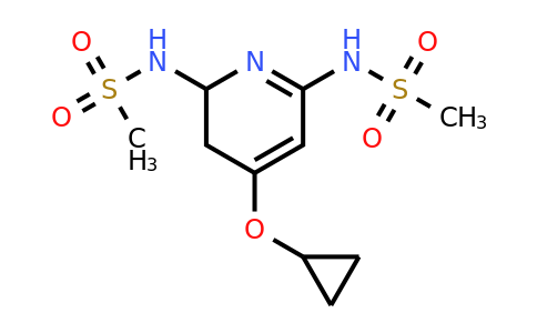 CAS 1243380-77-9 | N,N'-(4-cyclopropoxy-2,3-dihydropyridine-2,6-diyl)dimethanesulfonamide