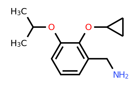 CAS 1243382-53-7 | (2-Cyclopropoxy-3-isopropoxyphenyl)methanamine
