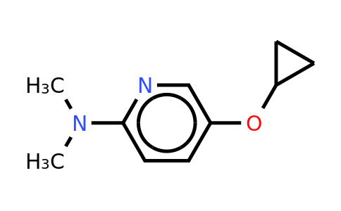 CAS 1243382-54-8 | 5-Cyclopropoxy-N,n-dimethylpyridin-2-amine