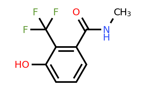 CAS 1243393-28-3 | 3-Hydroxy-N-methyl-2-(trifluoromethyl)benzamide