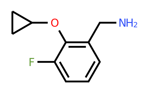 CAS 1243400-06-7 | (2-Cyclopropoxy-3-fluorophenyl)methanamine