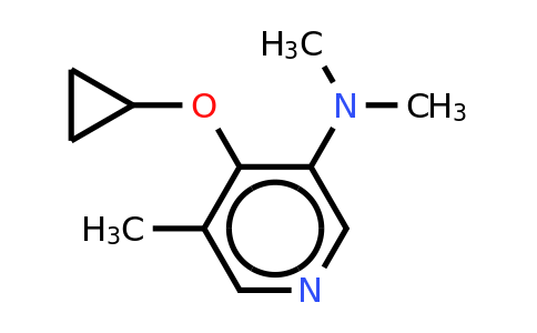 CAS 1243400-20-5 | 4-Cyclopropoxy-N,n,5-trimethylpyridin-3-amine